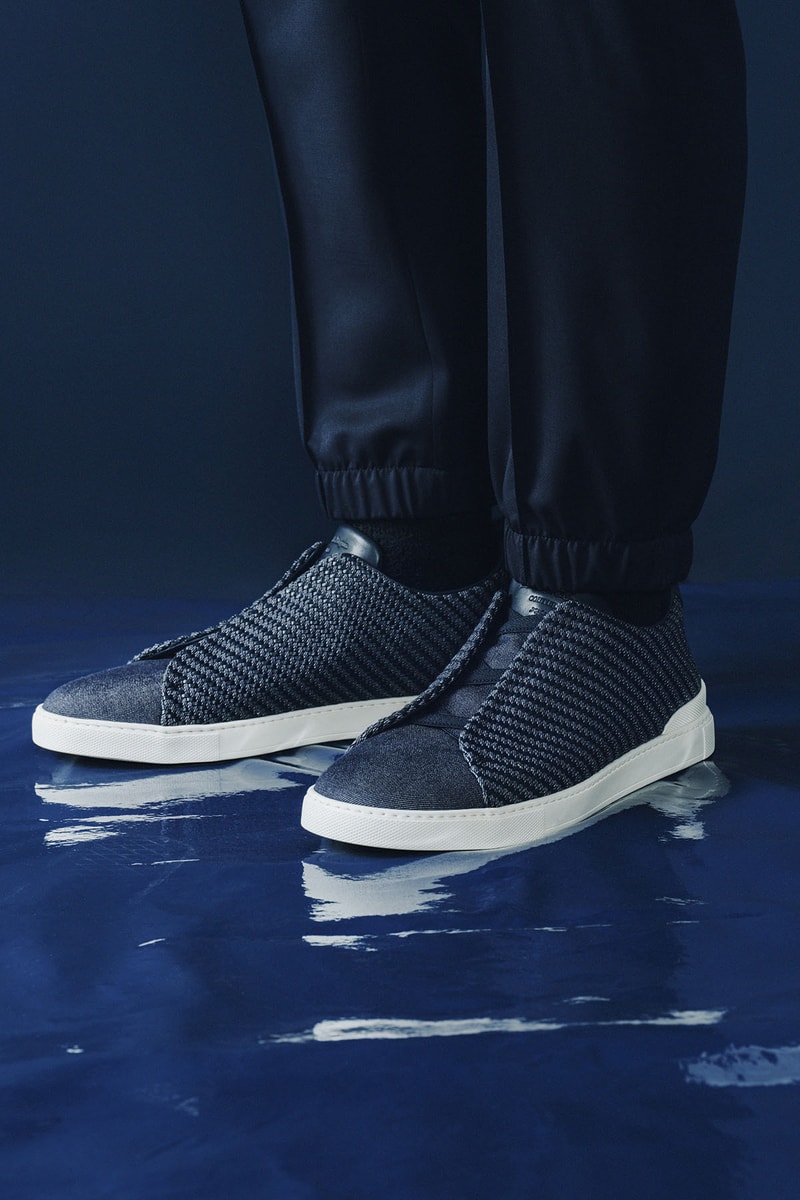 ゼニアの“トリプルステッチ™スニーカー”に2022年春夏モデルが登場 ZEGNA triple triple stitch sneakers 2022 spring summer editorial info