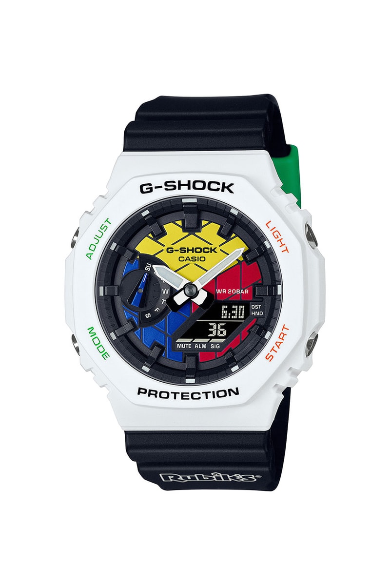 G-SHOCK がルービックキューブとのコラボウォッチを発売