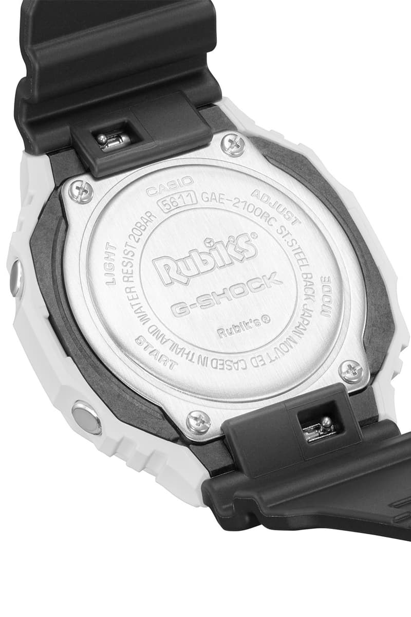 G-SHOCK がルービックキューブとのコラボウォッチを発売