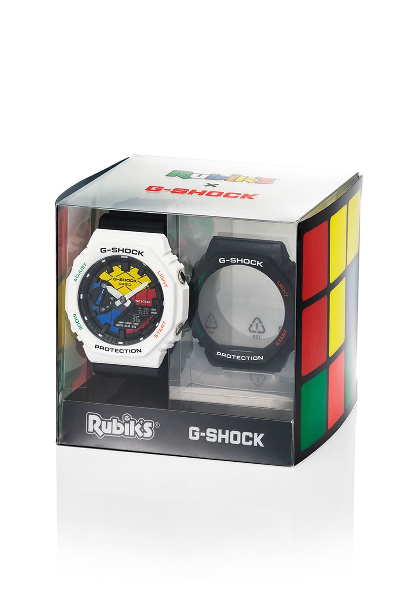 G-SHOCK がルービックキューブとのコラボウォッチを発売
