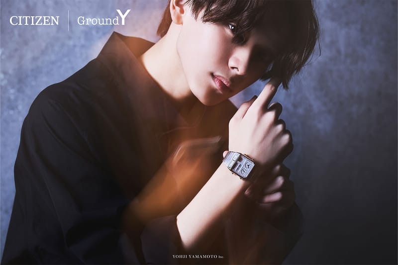 Ground Y x CITIZEN から ANA-DIGI TEMP のシルバーモデルが限定販売