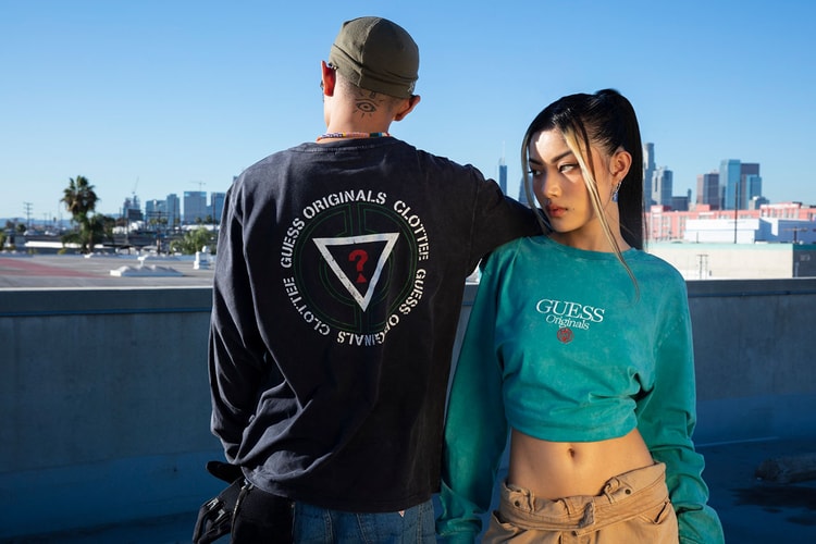 アメリカ発の GUESS Originals と CLOT のサブライン CLOTTEE によるコラボコレクションが発売