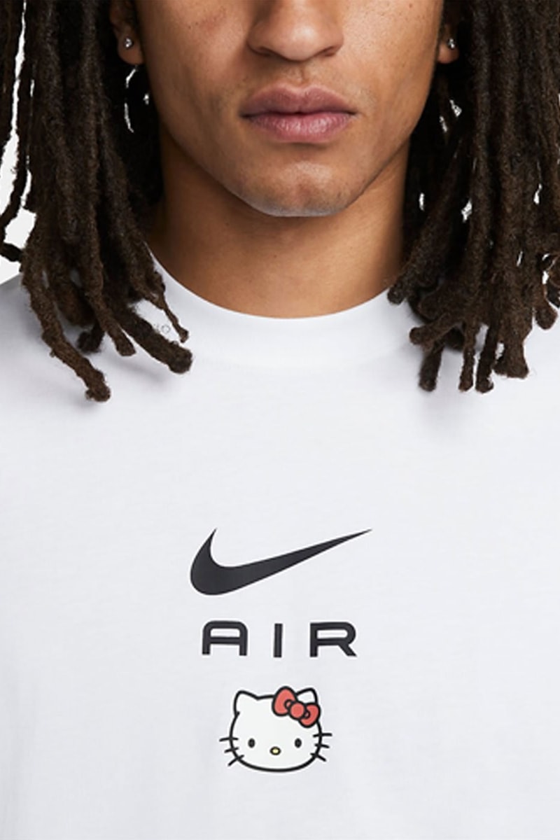 ハローキティ x ナイキによるコラボコレクションが発売予定 Nike Hello Kitty Collaboration presto white t shirt cobranded cat air light blue board short steven smith hiroshi fujiwara sanrio release info news