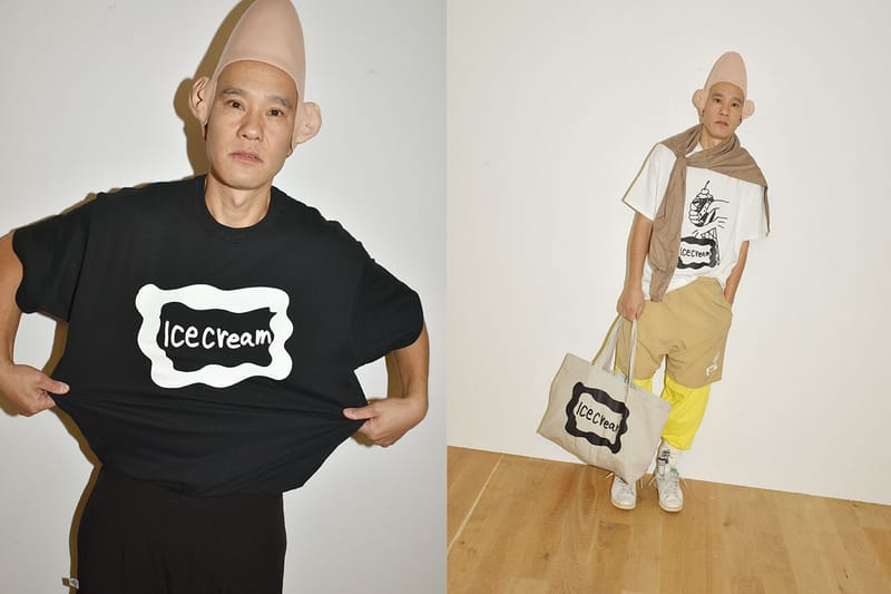 ICECREAM x 現代アーティスト 加賀美健によるコラボコレクションが発売