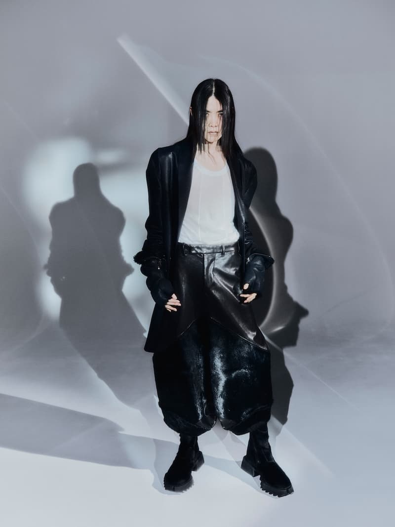 ユリウス2022年秋冬コレクション julius fall winter 2022 collection lookbook info