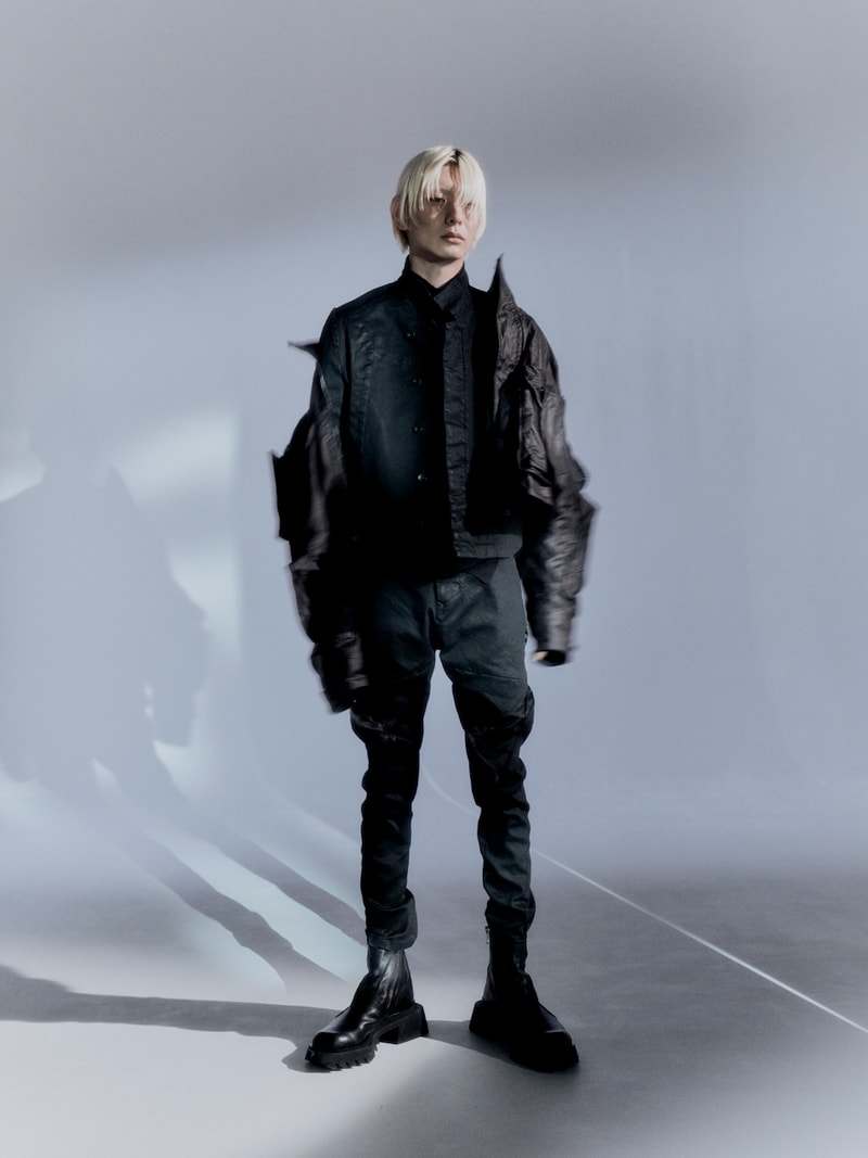 ユリウス2022年秋冬コレクション julius fall winter 2022 collection lookbook info