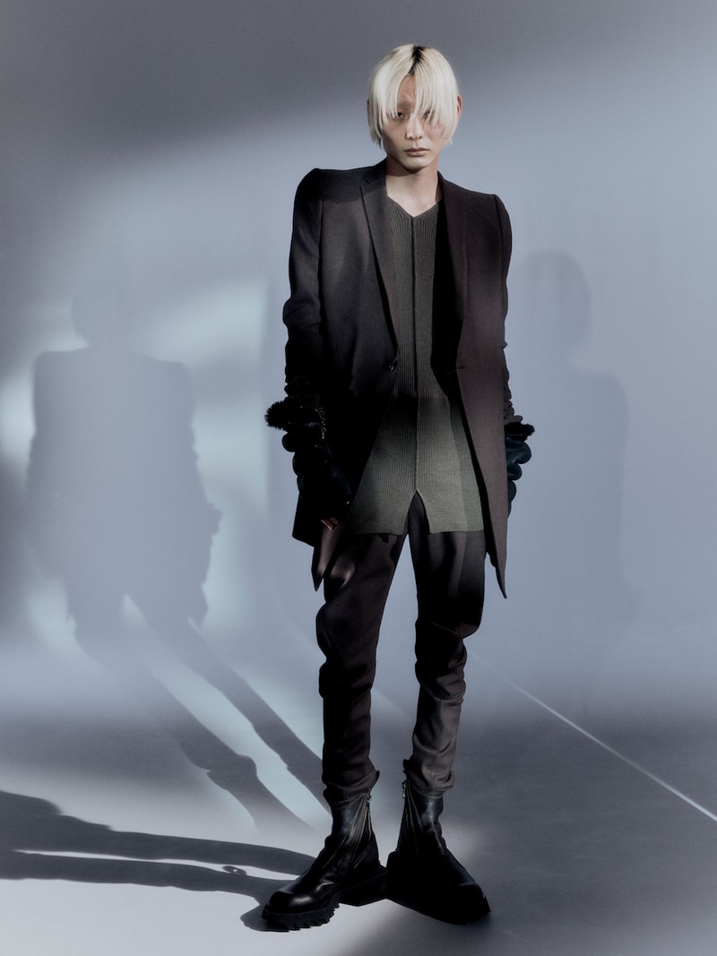 ユリウス2022年秋冬コレクション julius fall winter 2022 collection lookbook info