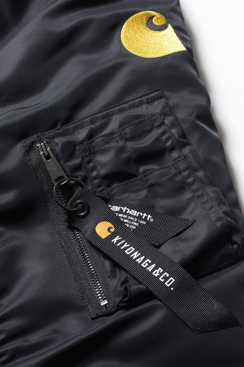 キヨナガ&コー x カーハート WIP による初のコラボカプセルコレクションが発売 KIYONAGA&CO. x Carhartt WIP first collab capsule collection release info Hirofumi Kiyonaga