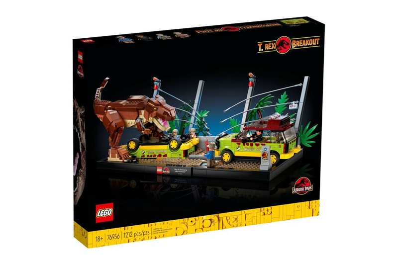 ジュラシック・パークのTレックスをフィーチャーした最新レゴが登場　LEGO's Newest 'Jurassic Park' T. Rex Breakout Model Is Coming Soon