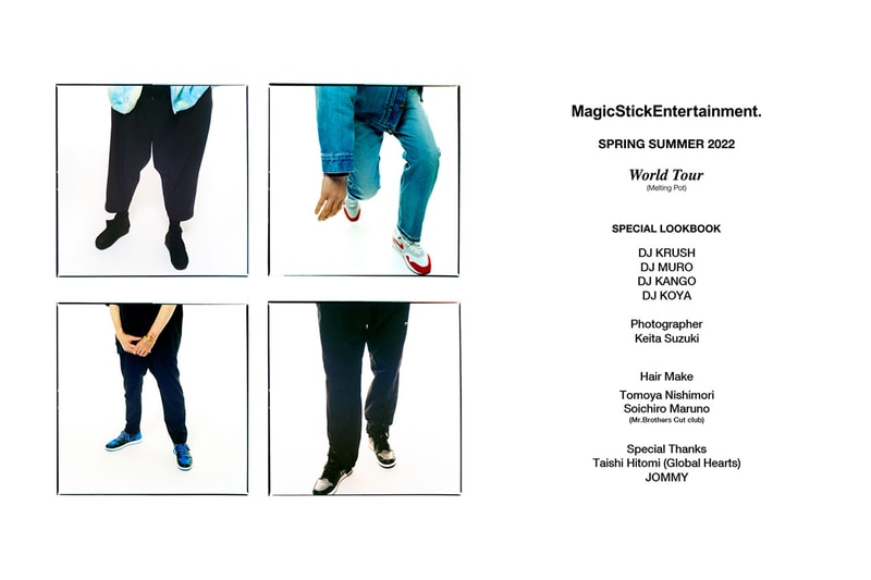 マジック スティック 2022年春夏コレクション MAGIC STICK 2022 spring summer collection lookbooks info