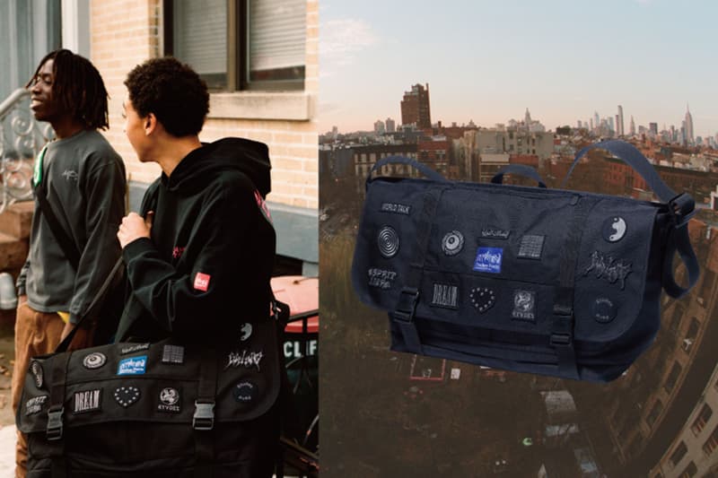 マンハッタンポーテージとエチュードが1990年代のUKカルチャーを称えたコラボを発表 manhattan portage etudes collab collection release info