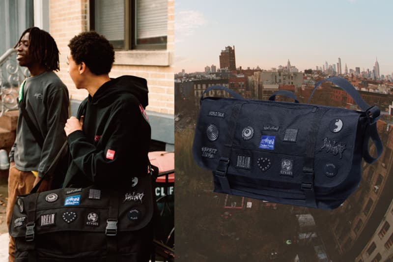 マンハッタンポーテージとエチュードが1990年代のUKカルチャーを称えたコラボを発表 manhattan portage etudes collab collection release info