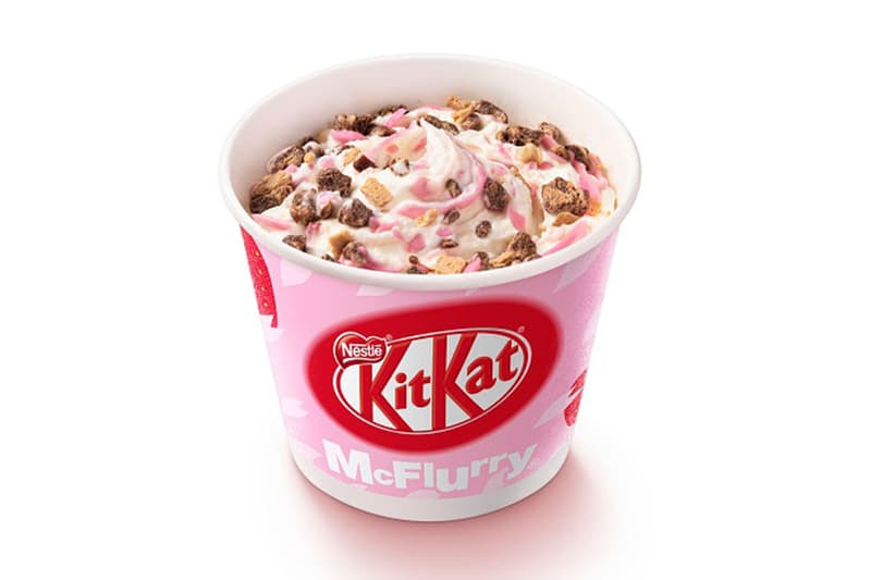 マクドナルドから春の新味を含むキットカットxマックフルーリーのコラボが登場 mcdonalds kitkat collab mcflurry release info