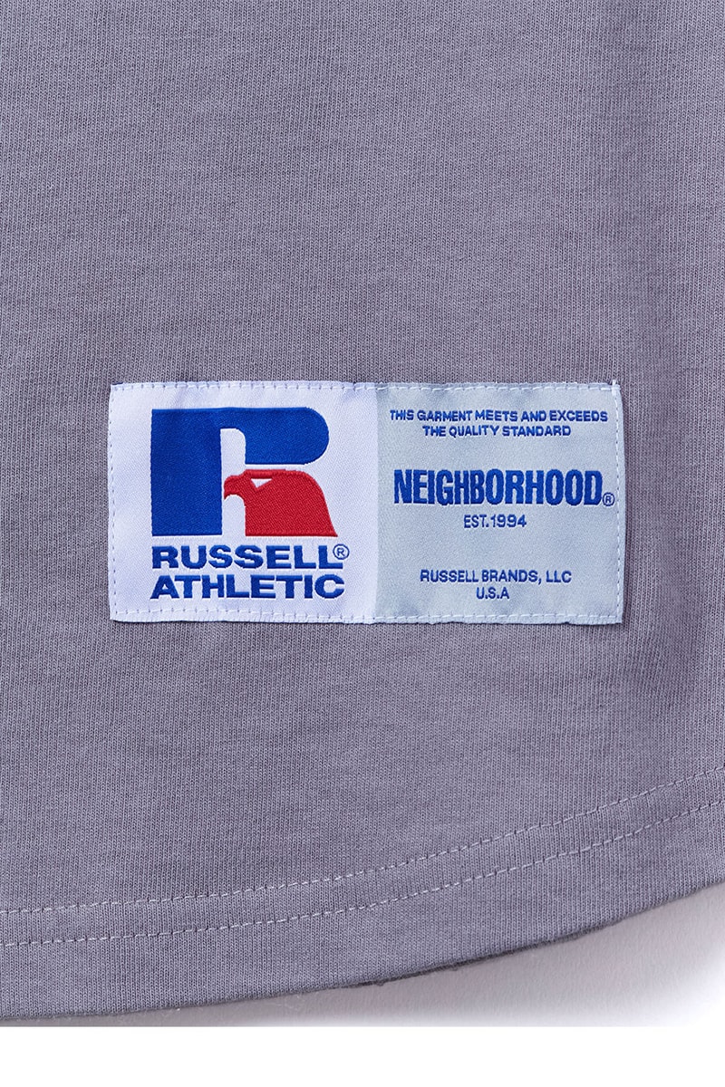 ネイバーフッドx ラッセルアスレチックから高性能ウェアが登場 NEIGHBORHOOD x RUSSELL ATHLETIC collaboration apparel new release