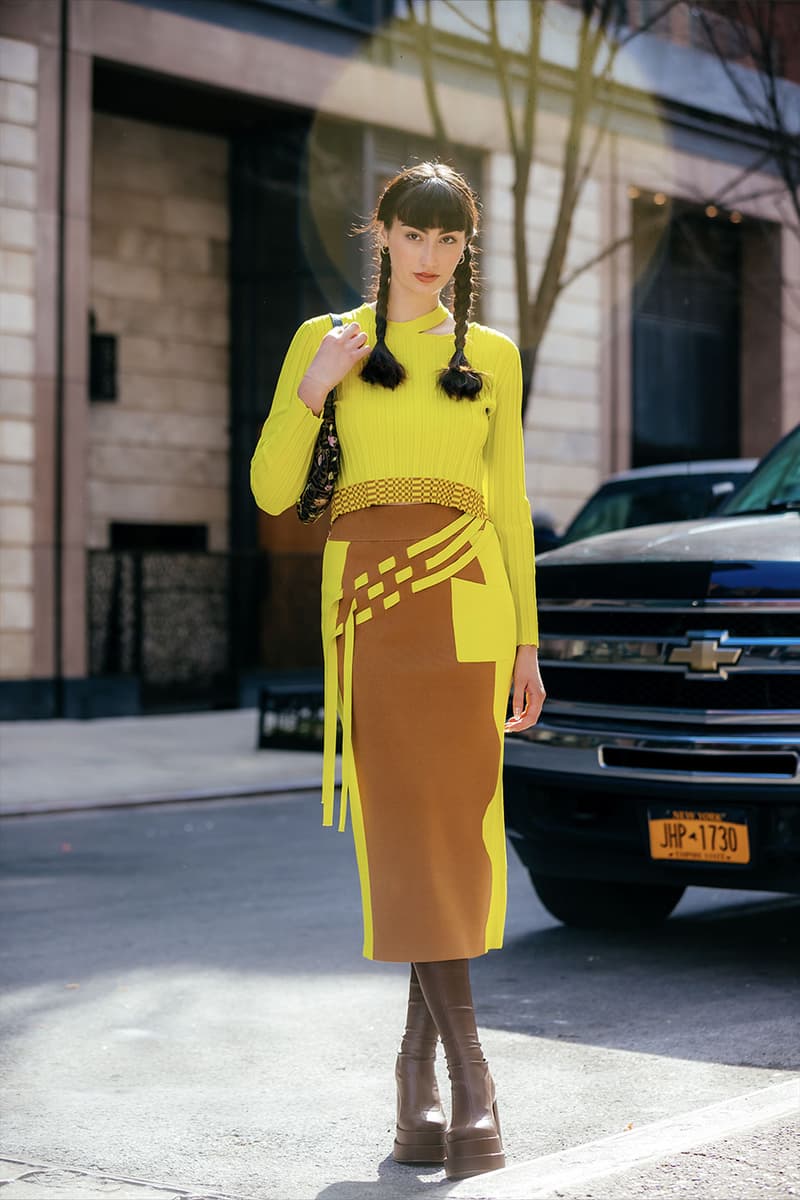 ストリートスタイル：22年秋冬ニューヨークファッションウィーク ウィメンズ New York Fashion Week FW22 Street Style Looks peter do preonza schouler michael kors telfar tombogo carolina herrera altuzarra phillip lim theo colin strada