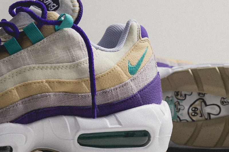 ナイキからリサイクル素材を使用したエアマックス 95 “Air Sprung” が登場 Nike Air Max 95 SE "Air Sprung" Sesame / Washed Teal / Coconut Milk / Phantom DH4755 200 Release Information Sustainable Materials Move to Zero