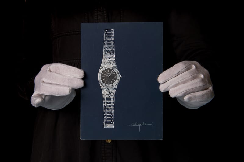 Audemars Piguet が Royal Oak のオリジナルデザイン画を約7,000万円で落札