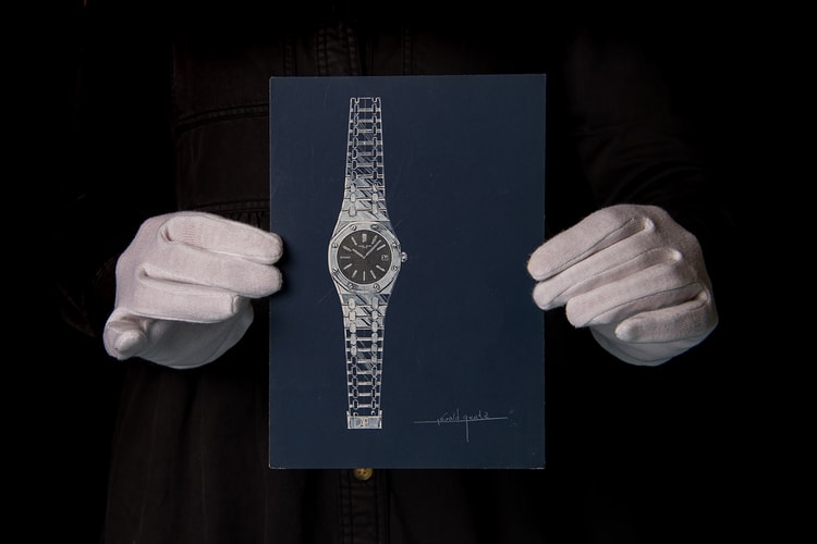Audemars Piguet が Royal Oak のオリジナルデザイン画を約7,000万円で落札