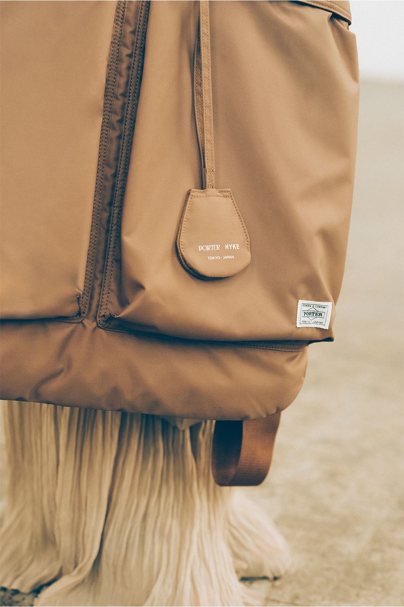 ポーターとハイクによるコラボレーションライン “ポーター x ハイク” がローンチ PORTER x HYKE collab line 2022 spring launch info