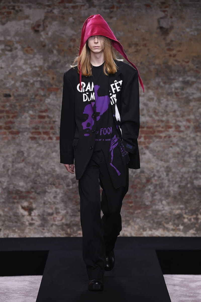 ラフシモンズ Raf Simons 2022年秋冬コレクション