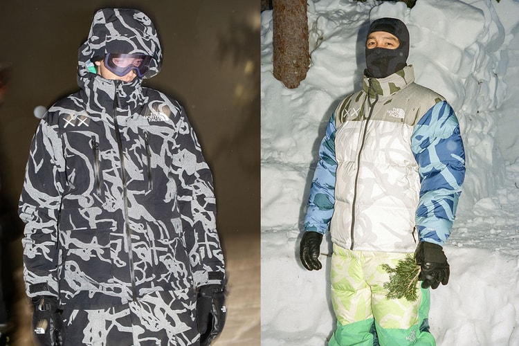 THE NORTH FACE x KAWS によるコラボコレクションから新たなルックが公開