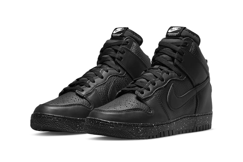 アンダーカバー x ナイキ ダンク ハイ 1985 の新色 “ブラック”が発売  undercover nike dunk high 1985 black DQ4121 001 release date info store list buying guide photos price