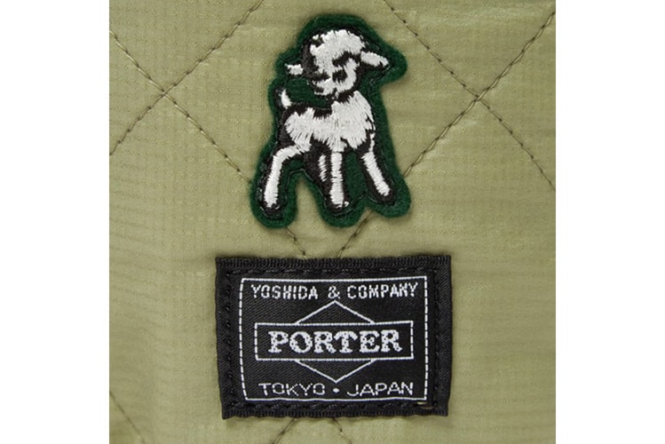 the Shepherd UNDERCOVER と PORTER が巾着型のコラボバッグをリリース