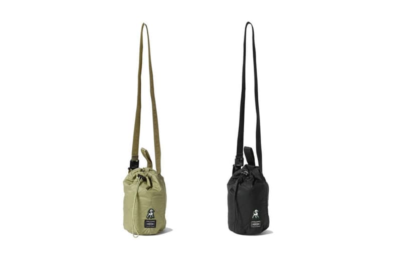 ザシェパードアンダーカバーとポーターによる巾着型のコラボバッグをチェック The Shepherd UNDERCOVER Yoshida porter drawstring bags release bags accessories military parka liner Fidlock 