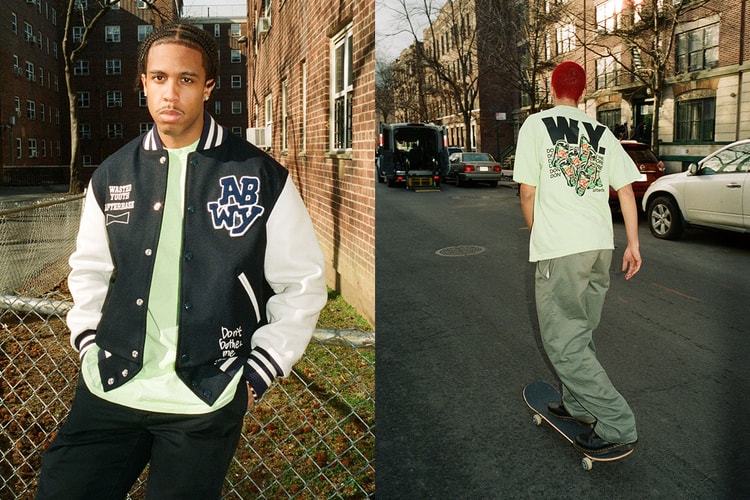 Wasted Youth が大阪の老舗ショップ afterbase® との最新コラボコレクションを発表