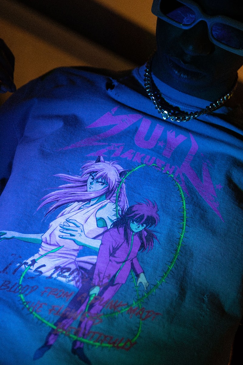 ウィンダンシーが『幽☆遊☆白書』とのコラボコレクションを発表 wind and sea yu yu hakusho collab release info
