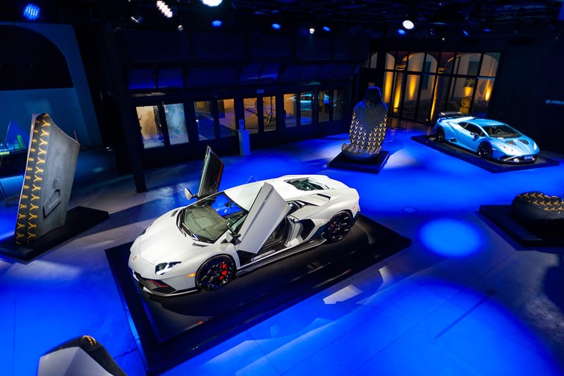 伊マテリアルブランド Alcantara が Lamborghini とタッグを組んだコラボイベントを開催