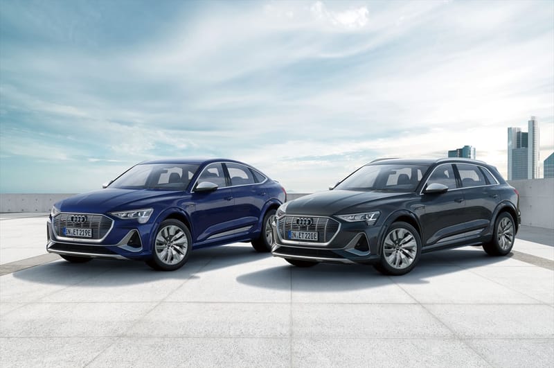 Audi の電気自動車 e-tron シリーズから初のハイパフォーマンスモデルが登場