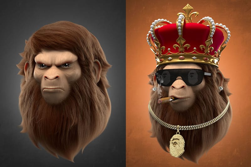 BAPE®️ 初の NFT “BAPE®︎ KING” のビジュアルが解禁
