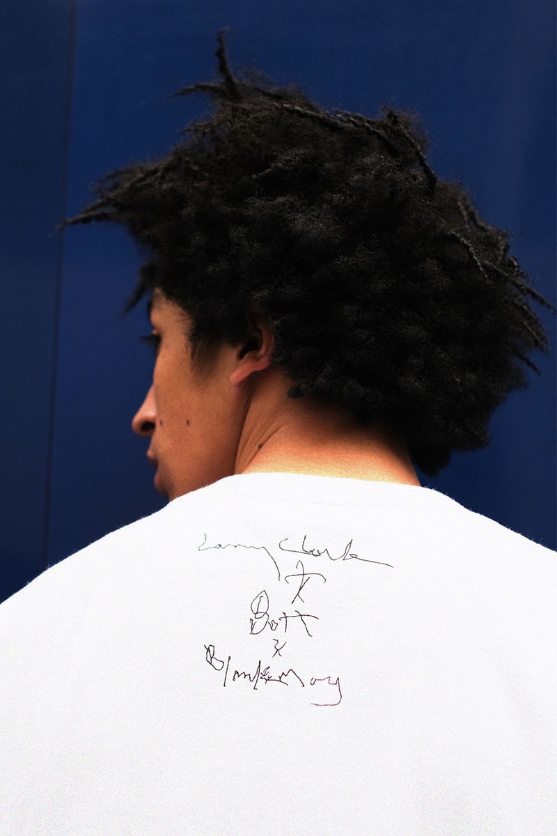 ボットが写真家/映画監督のラリー・クラークとのコラボプロジェクトを発表 bott blankmag larry clark collab project photo t shirt release info