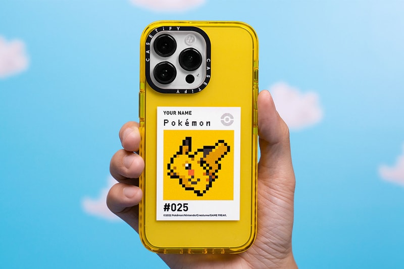 CASETiFY x『ポケモン』 からピクセルアート調の最新コレクションが登場