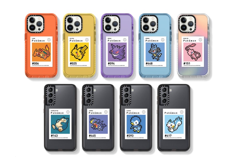 CASETiFY x『ポケモン』 からピクセルアート調の最新コレクションが登場