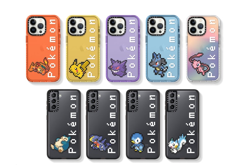 CASETiFY x『ポケモン』 からピクセルアート調の最新コレクションが登場