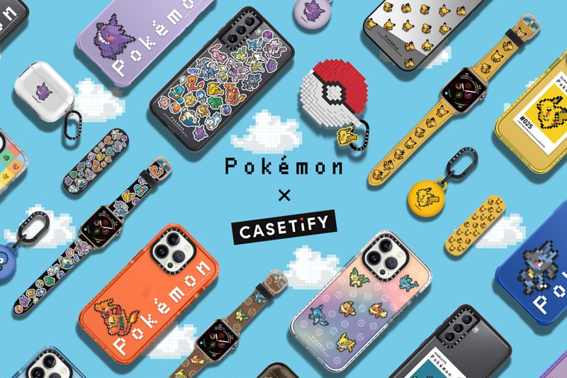 CASETiFY x『ポケモン』 からピクセルアート調の最新コレクションが登場