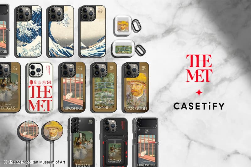 ケースティファイxメトロポリタン美術館からコラボコレクションが登場 CASETiFY x the met collaboration collection new release