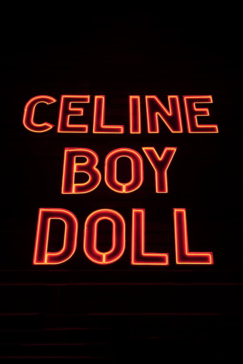 CELINE 2022年冬メンズコレクション CELINE HOMME Winter 2022 "BOY DOLL" Runway Show Collection Hedi Slimane Film Shoot Looks