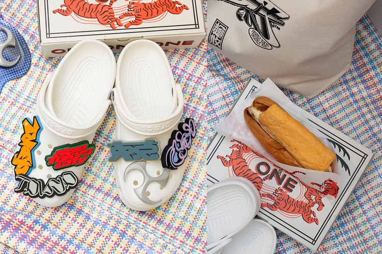 Crocs x GUCCIMAZE x 麺散による異色のトリプルコラボが実現