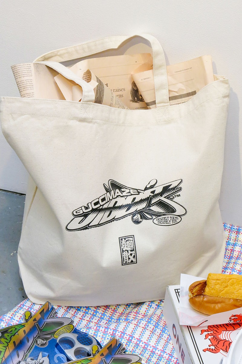 クロックスxグッチメイズx 麺散による異色のトリプルコラボが実現 Crocs x GUCCIMAZE x udon restaurant menchirashi collab info