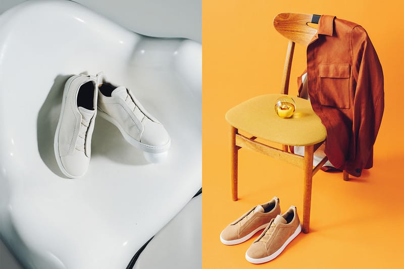 ZEGNA の“トリプルステッチ™スニーカー”に2022年春夏モデルが登場