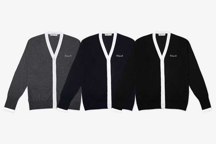 fragment design x SEQUEL x John Smedley から2022年春シーズンのトリプルコラボニットが発売