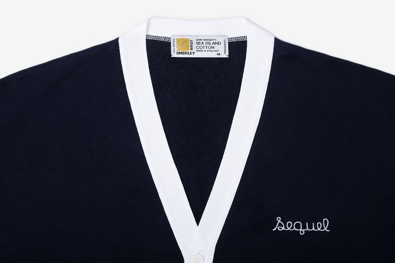 フラグメントデザイン x シークエル x ジョン スメドレーから2022年春シーズンのトリプルコラボニットが発売 fragment design x SEQUEL x John Smedley collab knitwear spring 2022 release info