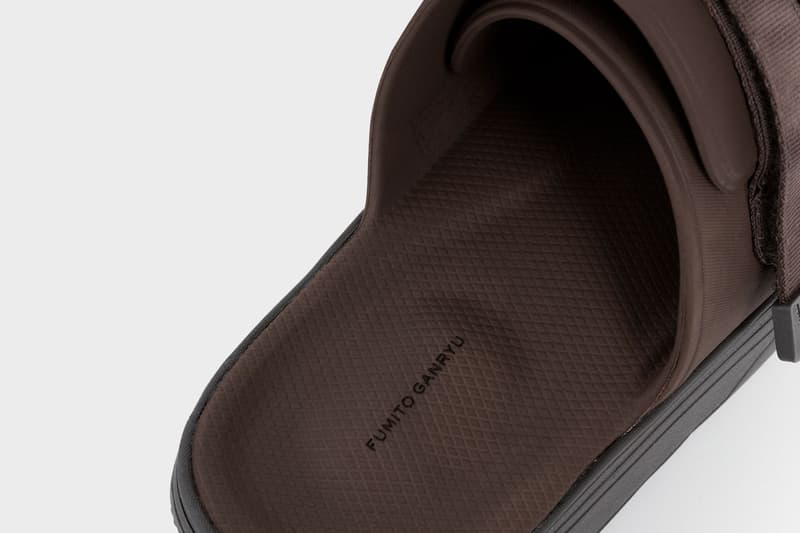 フミト ガンリュウxスイコック からブラウンカラーのラバーソールが登場 FUMITO GANRYU x SUICOKE new collab item release