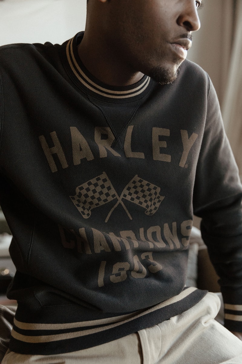 ハーレーダビッドソン x チャンピオン x トッド スナイダーによるコラボカプセルコレクションが発売 Harley-Davidson x Champion x Todd Snyder Launch a New Apparel Collection