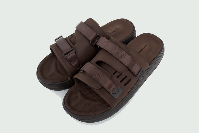 フミト ガンリュウxスイコック からブラウンカラーのラバーソールが登場 FUMITO GANRYU x SUICOKE new collab item release