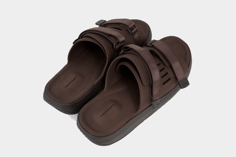 フミト ガンリュウxスイコック からブラウンカラーのラバーソールが登場　FUMITO GANRYU x SUICOKE new collab item release