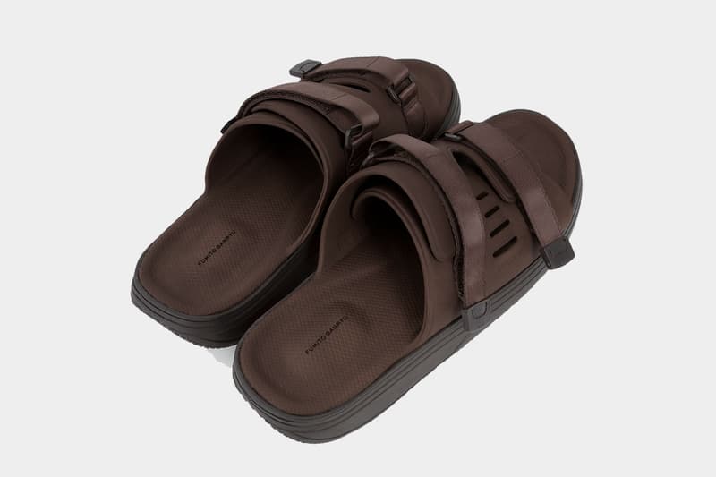 フミト ガンリュウxスイコック からブラウンカラーのラバーソールが登場 FUMITO GANRYU x SUICOKE new collab item release